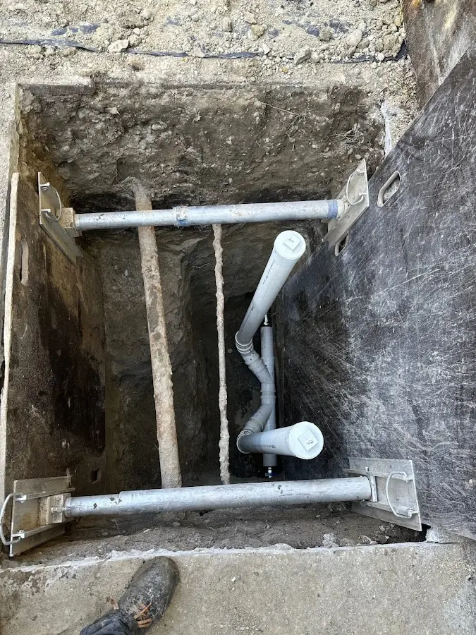 Experienced plumber completing Gas Line Repair work in Marblehead